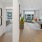 a living room with a wood floor