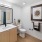 a bathroom with a toilet and sink